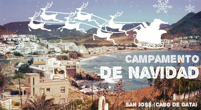 Campamento de Navidad en San José (Cabo de Gata)